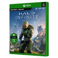This version contained a statue of master chief and spartan locke, an exclusive steel case, but only a digital copy of the game. Amazon Com Halo Infinite Xbox Series X Standard Edition Video Games