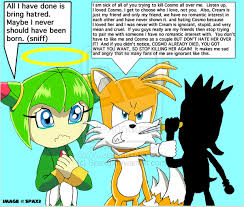 Maybe you would like to learn more about one of these? Tails Says Not To Hate Cosmo Leave Cosmo The Seedrian Alone Fan Art 24054376 Fanpop Page 5