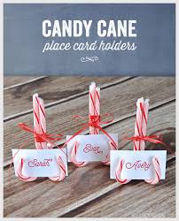 10 best diy christmas tree place cards. Candy Cane Place Card Holders Vicky Barone