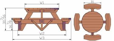 8 Foot Picnic Table Plan Picnic Tables Round Picnic Table Picnic Table Picnic Table Kit