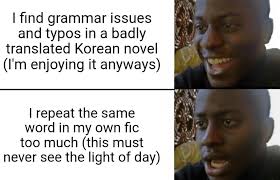 Sometimes, I think we're a bit hard