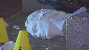 Christopher Columbus Statue In Boston's North End Beheaded – CBS ...