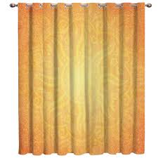 orange indian style window treatments
