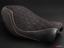 Harley Davidson Sportster Iron 883 Red Stitch Seat Cover Harley Davidson Sportster Harley Davidson Motorcycles Sportster Iron