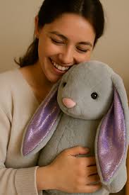 HALEY Long Eared Plush Rabbit Toy 60 Cm Play And Sleep Companion Unisex  price in Saudi Arabia