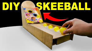 Skee ball is one of these games i'd love to create. Simple Skee Ball Game From Cardboard How To Make Awesome Arcade Game For Kids