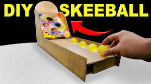 He studied engineering back in the early 1980's. Simple Skee Ball Game From Cardboard How To Make Awesome Arcade Game For Kids
