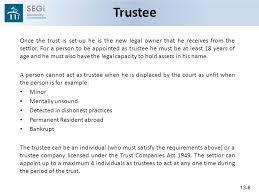 .45 of trustee act 1949 power of court to appoint new trustees. Trust By Associate Professor Dr Gholamreza Zandi Ppt Download