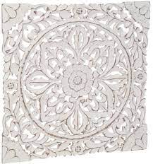 Schneider Wanddekoobjekt Holz Ornamentik Wanddeko Ornament Weiss Online Kaufen Otto Pureday wandbild shabby chic geschnitzt orientalische holz ornament wanddeko azara 183cm gross xxl | orientalisches wandbild wanpannel in braun als wanddekoration.