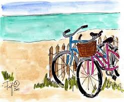 Fifi Flowers New Bicycle Collection Coming To Life Bicycle Painting Art Bike Art