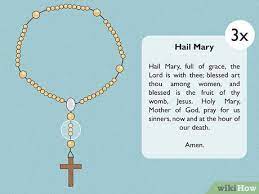 Maybe you would like to learn more about one of these? 8 Ways To Pray The Rosary Wikihow