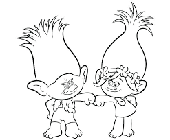 Even if you want coloring pages for yourself or your kids to fill the color in pages you can use our coloring pages for free. Trolls Coloring Pages Pdf Bmo Show