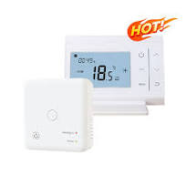 Smart WiFi Room CE Touch Elegent Battery Wall Mounted Programmable Wireless  Thermostat