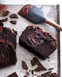 Double Chocolate Fudge Stuffed Loaf Cake Is The Ultimate Midnight Snack Recipe Double Chocolate Fudge Loaf Cake Chocolate Loaf Cake