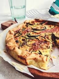 Quiche Aux Courgettes Et Lardons De Volaille Recette En 2020 Quiche Courgette Recettes De Cuisine Quiche