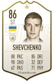 Andriy shevchenko (born 29 september 1976) is a retired ukrainian striker. Andriy Shevchenko Fifa 19 Rating Card Price