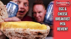 Egg and Cheese Breakfast Pita Frozen Food Review!