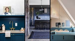 En l'espace de quelques années, le bleu s'est imposé comme le nouveau noir de la décoration. 44 Facons D Utiliser Le Bleu Dans La Cuisine