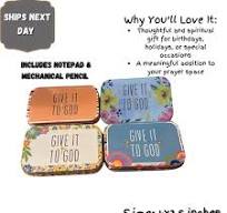Tin Prayer Box: Christian Gift, Mini Box, Personal Keepsake ...
