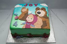 Masha En De Beer Taart Verjaardag