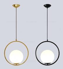 modern glass pendant light ceiling chandelier hanging lamp 1 light fixture flush mount lampe pendelleuchte lampen