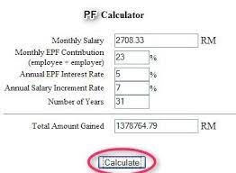 The employee's contribution to pf is 12% of basic salary plus dearness allowance towards his employee provident fund account. How To Calculate Provident Fund Online Calculator Government Fund