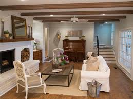 Fixer upper living room photos. Step Into This European Inspired Makeover By Chip And Joanna Gaines Of Hgtv S Fixer Up French Country Living Room Fixer Upper Living Room White Brick Fireplace