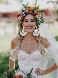 Cicek Tacli Kir Dugunu Gelin Saci Tesettur Giyim Bride Girls Dresses Flower Girl Dresses