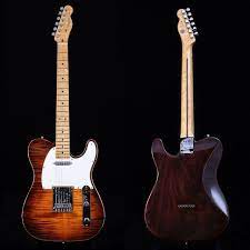 Fender Select Telecaster In Violin Burst That Flame Maple Top Is Delicious Telecaster Bass Telecaster Guitar Fender Guitars