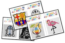 La Classe De Cecile Un Peu De Cycle 3 Mais Surtout Du Cm1 Pixel Art Arts Visuels Cm2 Coloriage