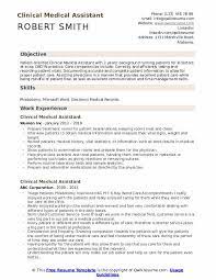 Highly accomplished medical officer with an experience of over 20 years doctor sample resume pdf download. Clinical Medical Assistant Resume Samples Qwikresume