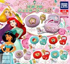 Kidsroom Gacha Gacha Complete Set Disney Princess Secret Jewelry Case 2 Set Of 6 Rakuten Global Market Disney Disney Princess Princess