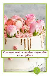 Fleurs Naturelles Sur Un Gateau Un Risque Ou Non Fleurs Naturelles Gateau Creme Au Beurre Fleurs
