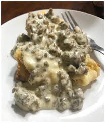 Biscuits And Gravy Without Sausage Recipe Keto Sausage Biscuits And Gravy Recipe Recipe Keto Recipes Easy Low Carb Keto Recipes Sausage Gravy