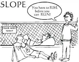 Mr Zimbelman S Algebra 1 Class Slope Cartoon Math Humor Math Memes Math Jokes