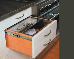 Tired Of Dried Out Bread But Don T Like The Clutter Of A Bread Box Build One Into Your Drawers And Cabinets Build Your Custom Black Hill Traditional Kitchen Kitchen Design Cabin