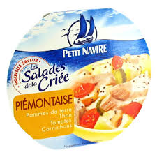 Salade Piemontaise Petit Navire Au Thon 220g Tous Les Produits Conserves De Poisson Prixing