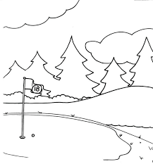 If a child wants to color a monkey purple allow them to do so. Golf Coloring Pages Best Coloring Pages For Kids