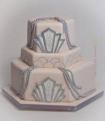 Jenny really helped me feel comfortable about trusting the cake to someone else. Lynn S Blush Pink And Silver Art Deco Wedding Cake Art Deco Cake Art Deco Wedding Cake Wedding Cake Art