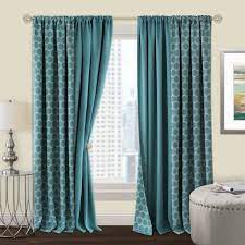 Prelude Reversible Blackout Rod Pocket Curtain Panel Walmart Com