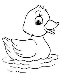 Dibujos Animados Para Colorear Pato