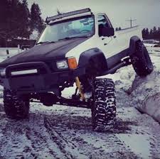 My '87 toyota pickup i am bringing back to life. 84 Toyota Pickup Lifted Suspension Flex Toyota Trucks Toyota Trucks 4x4 Toyota