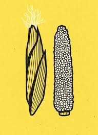 Heirlooms Country Gentleman Corn Art Print By Klye Tazak Art Collage Background Native Art