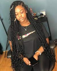 Come Get Fleeked On Instagram Goddess Box Braids 1 Braider Hair Provided Price L Braids With Curls Braided Hairstyles Braided Hairstyles Easy