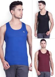 Lux Cozi Mens Cotton Vest Set Of 3