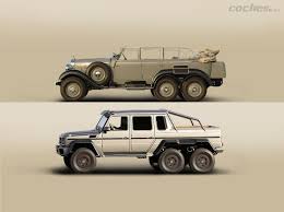 Mercedes Benz G4 6x6 De 1934 Con 110 Cv Arriba Vs Mercedes Benz G63 Amg 6x6 De 2013 Con 544 Cv Abajo Benz Mercedes Benz G Class Mercedes Jeep