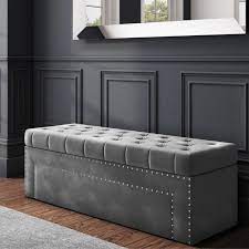 Check spelling or type a new query. Huge Ottoman Bench Stool Plush Velvet Upholstered Ottoman Etsy Hall Bench With Storage Blanket Box Storage Bench Bedroom
