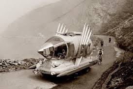 Retrofuturenaut Futuristic Cars Vehicles Tour De France