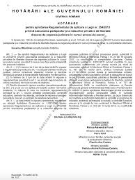 Sursa www.rador.ro va fi citată, cu link către site, în primul paragraf, iar la sfârşitul ultimului paragraf. S A Publicat Azi Regulament Pentru Aplicarea Legii De Executare A Pedepselor Privative De Libertate