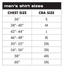 Charles River Apparel Sizing Charts And Measurement Guide